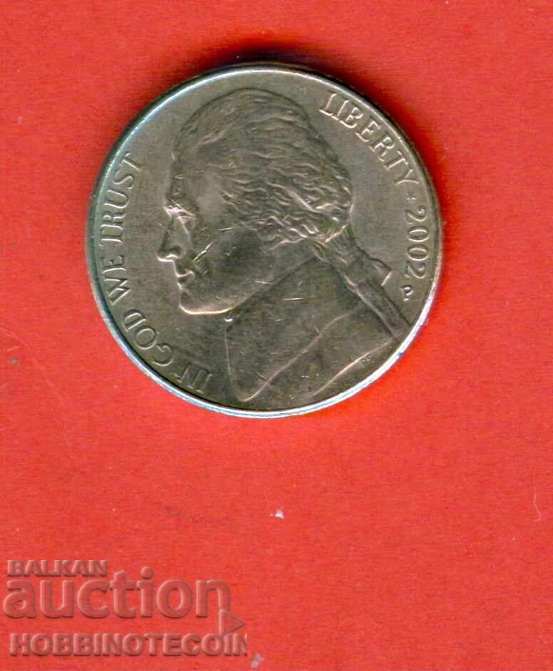 ΗΠΑ USA 5 σεντ έκδοση - issue 2002 P