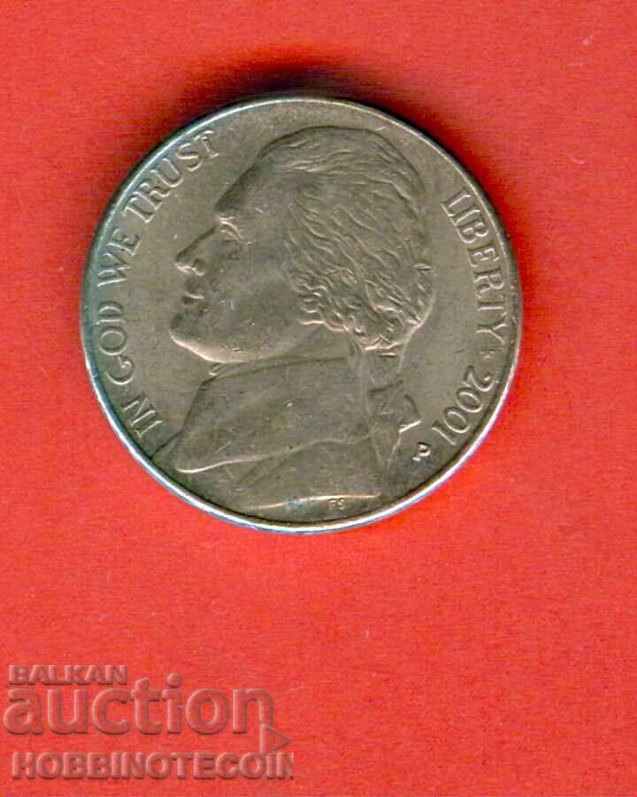 ΗΠΑ USA 5 σεντ έκδοση - issue 2001 P