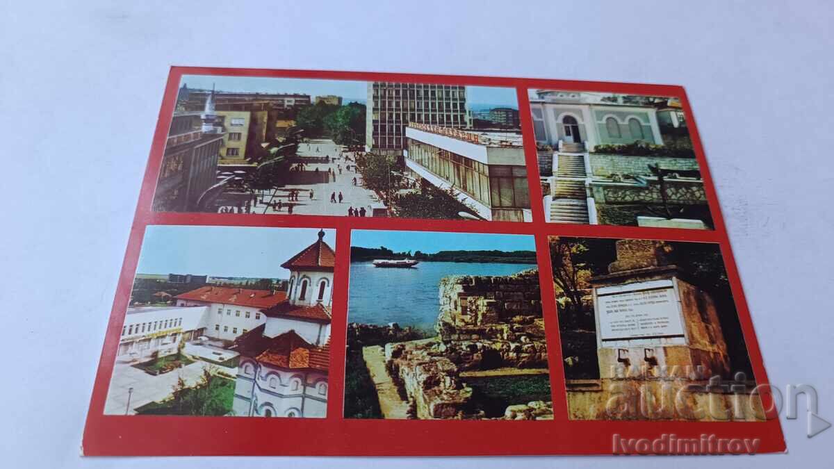 Cartolină poștală Județul Silistra Colaj