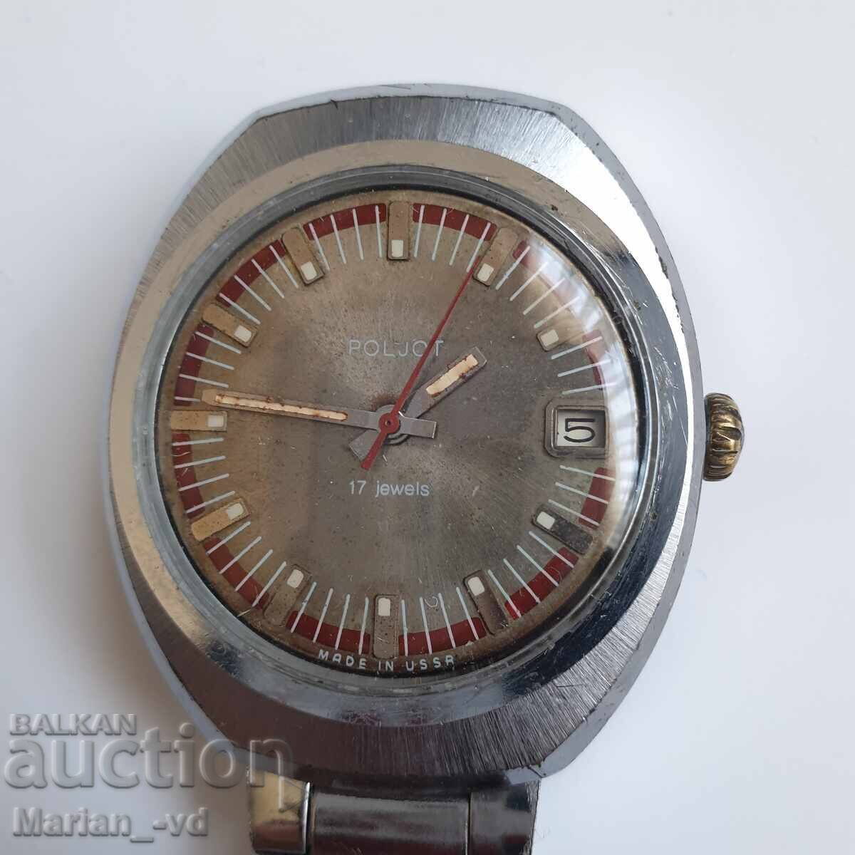 Men's wristwatch POLJOT with price 30.00 BGN | € 15.34