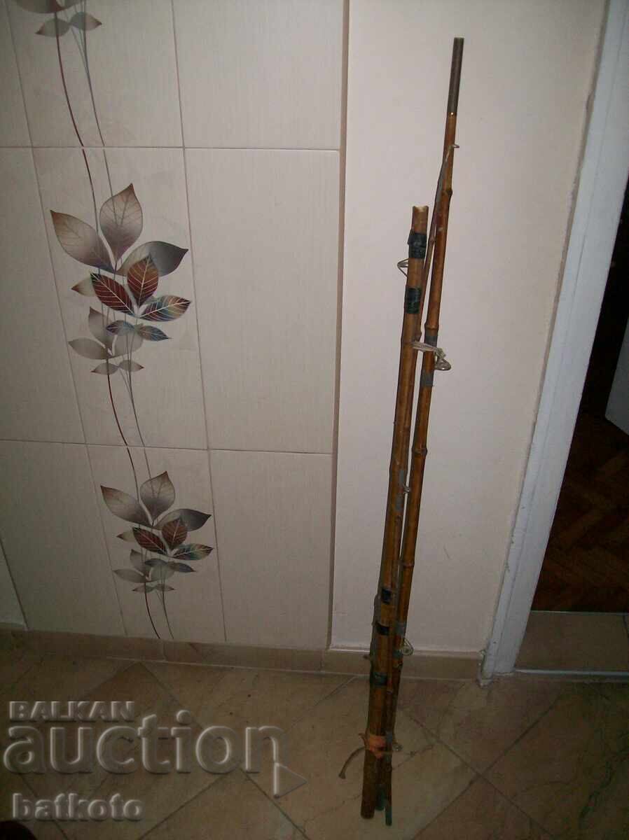 Baston de bambus vechi pentru piese - 3x118 cm