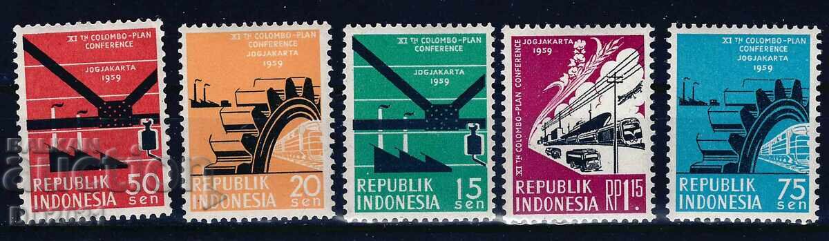 Indonezia 1959 - tehnică MNH