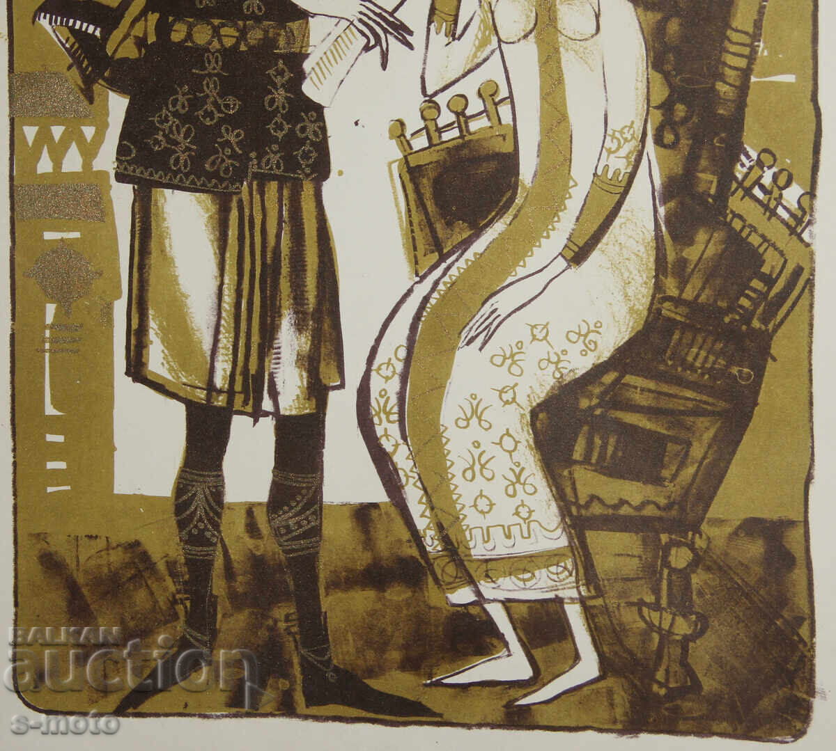 Grafică, figuri litografie, ilustrație - 7