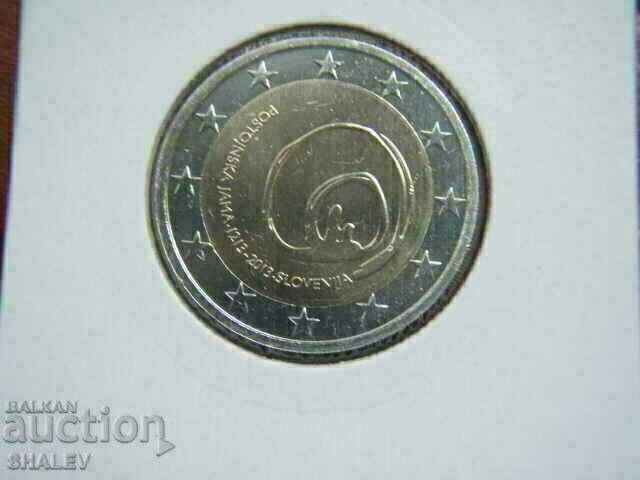 Livrarea 2 euro 2013 Slovenia "Postoina" - Unc (2 euro)