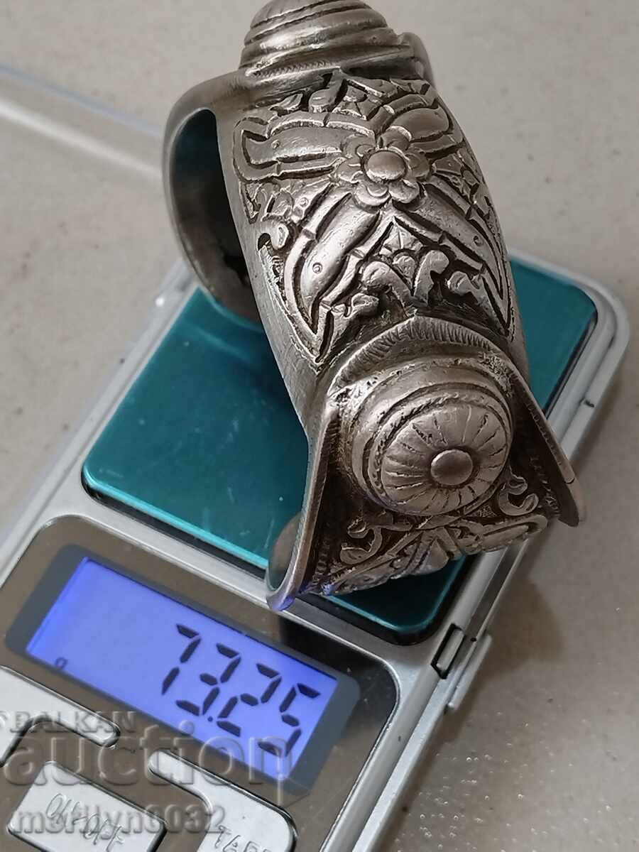 Renaissance silver bracelet slingshot, sachan, jewelry, silver - 6 Renaissance silver bracelet slingshot, sachan, jewelry, silver - 6