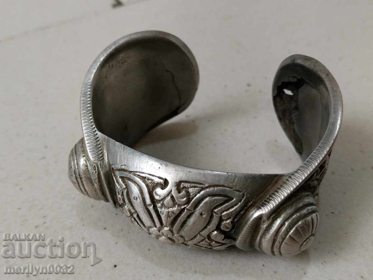 Renaissance silver bracelet slingshot, sachan, jewelry, silver - 7 Renaissance silver bracelet slingshot, sachan, jewelry, silver - 7