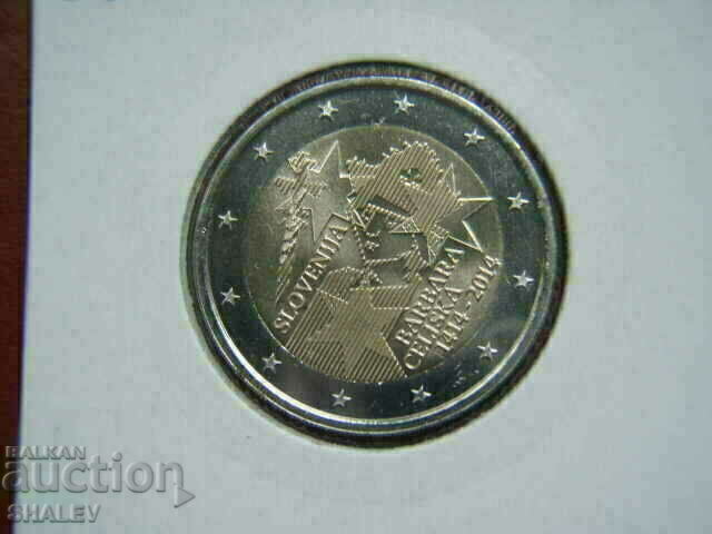 2 Euro 2014 Slovenia "Barbara Celjaska" Slovenia (2 Euro) with price 12.89 BGN | € 6.59 2 Euro 2014 Slovenia "Barbara Celjaska" Slovenia (2 Euro) with price 12.89 BGN | € 6.59