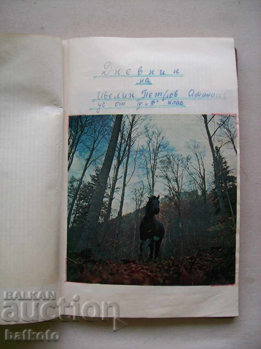 Παλιό ημερολόγιο επιμελούς μαθητή