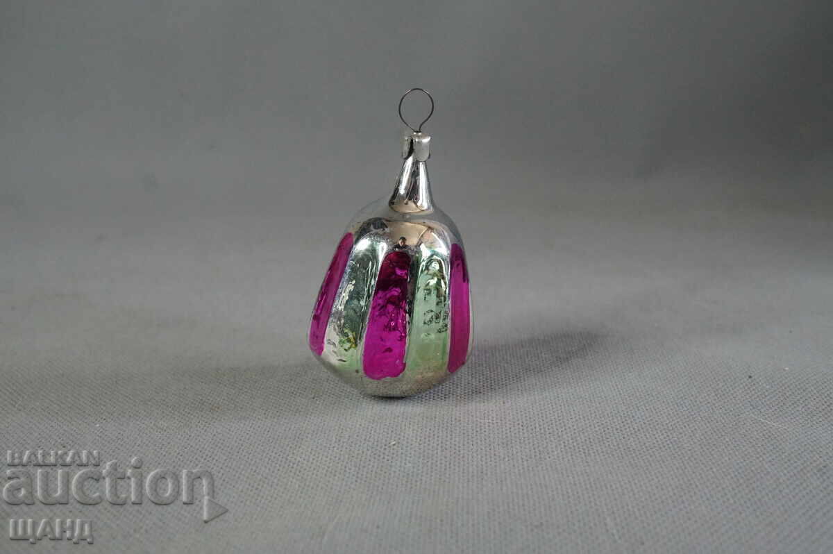 Old clay toy figurine for Christmas tree