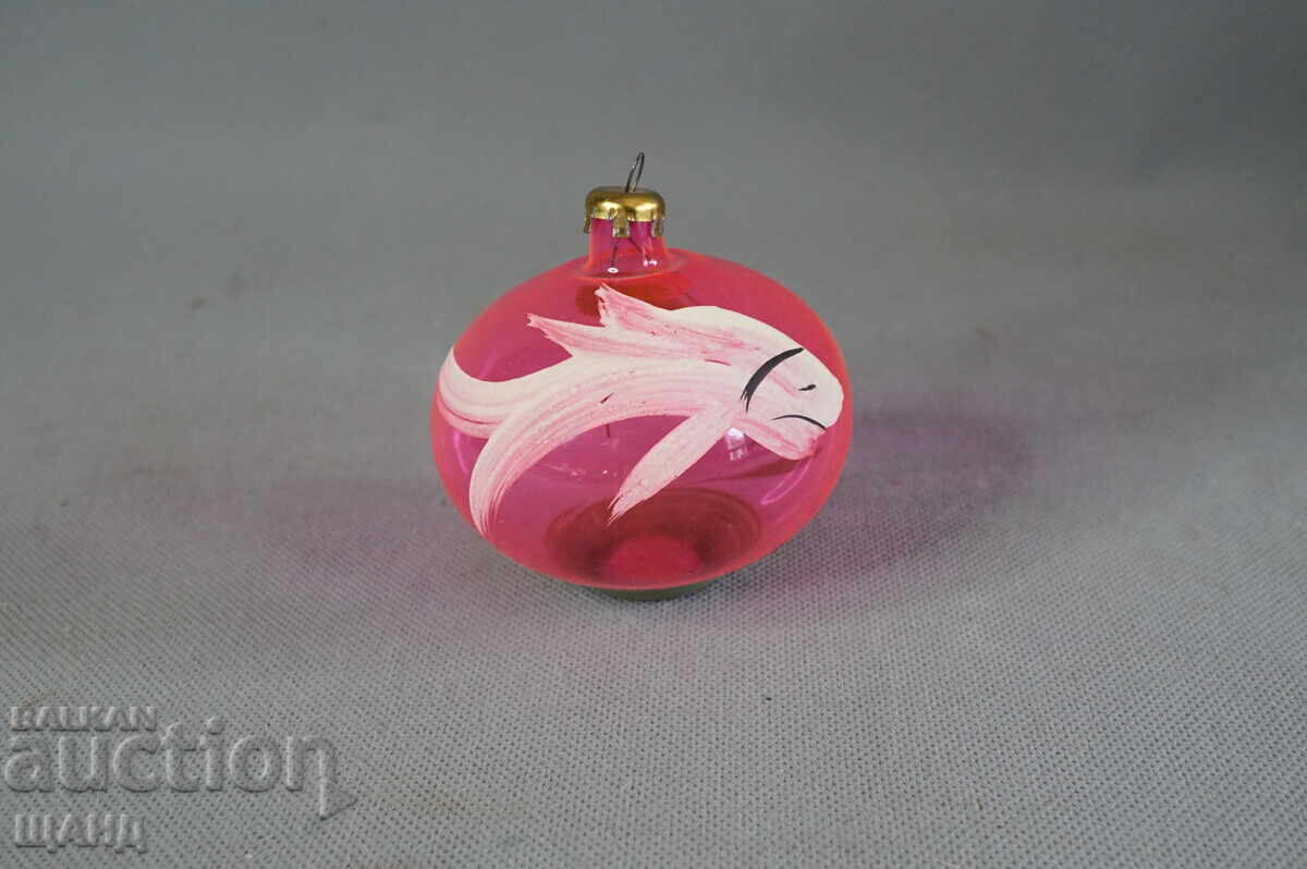 Old clay toy figurine for Christmas tree ball Old clay toy figurine for Christmas tree ball