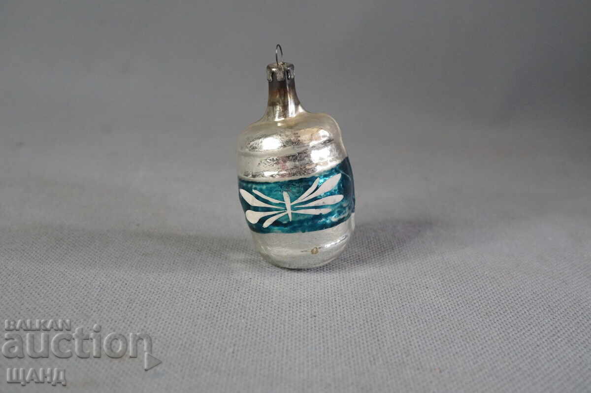 Old clay toy figurine for Christmas tree ball Old clay toy figurine for Christmas tree ball