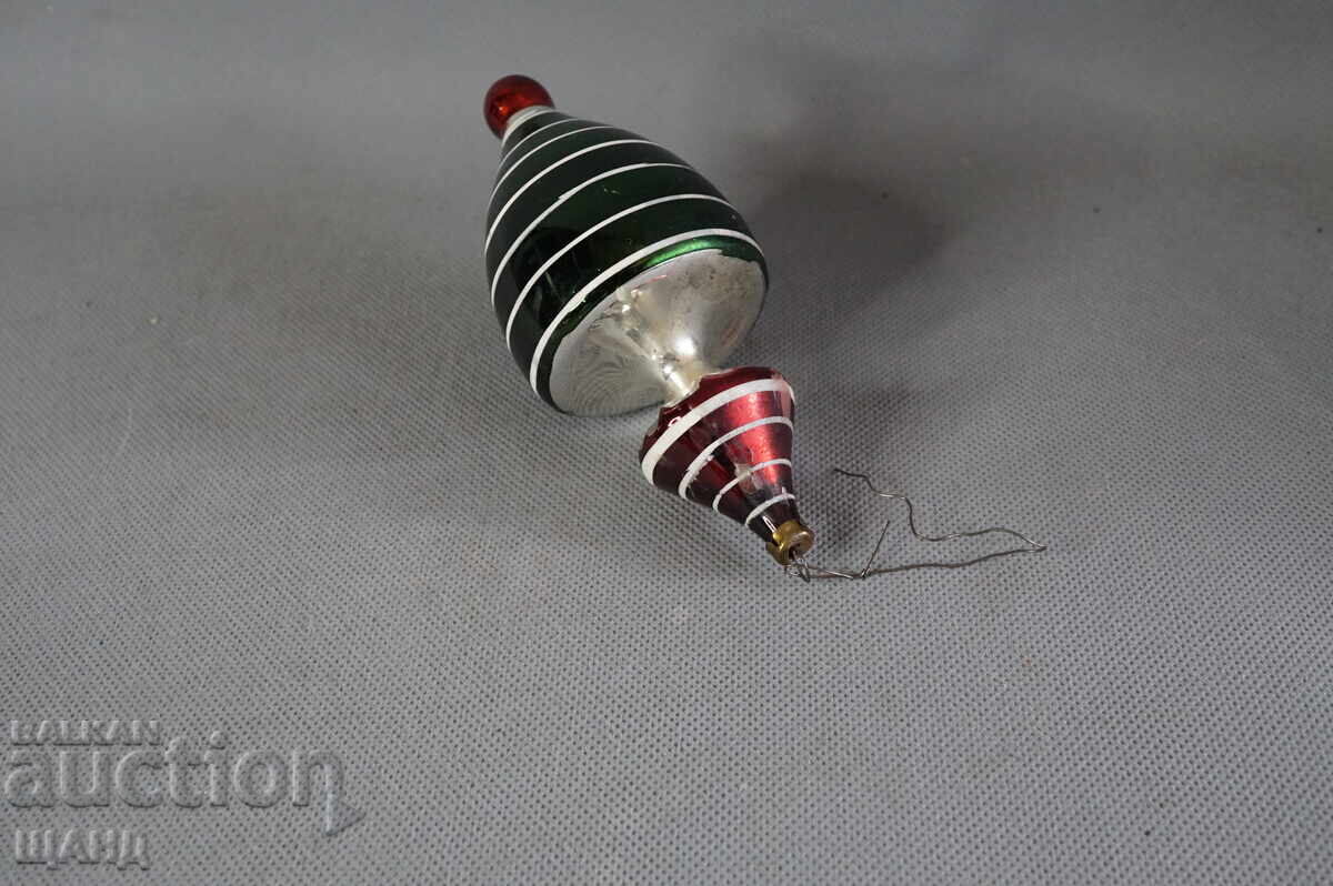 Auction  Old clay toy figurine for Christmas tree