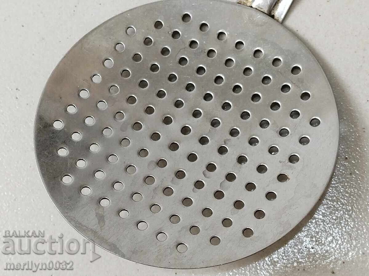 Old lattice spoon, early socialist era, People's Republic of Bulgaria - 5 Old lattice spoon, early socialist era, People's Republic of Bulgaria - 5