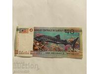 40 Franci Djibouti / Djibouti 2017g-(jubiliară) UNC / Bancnotă