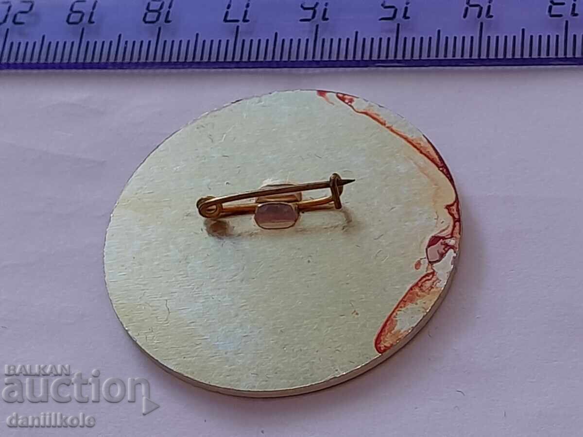 *$*Y*$* BADGE SHIELD `82 - BULGARIA - RARE *$*Y*$* - 7