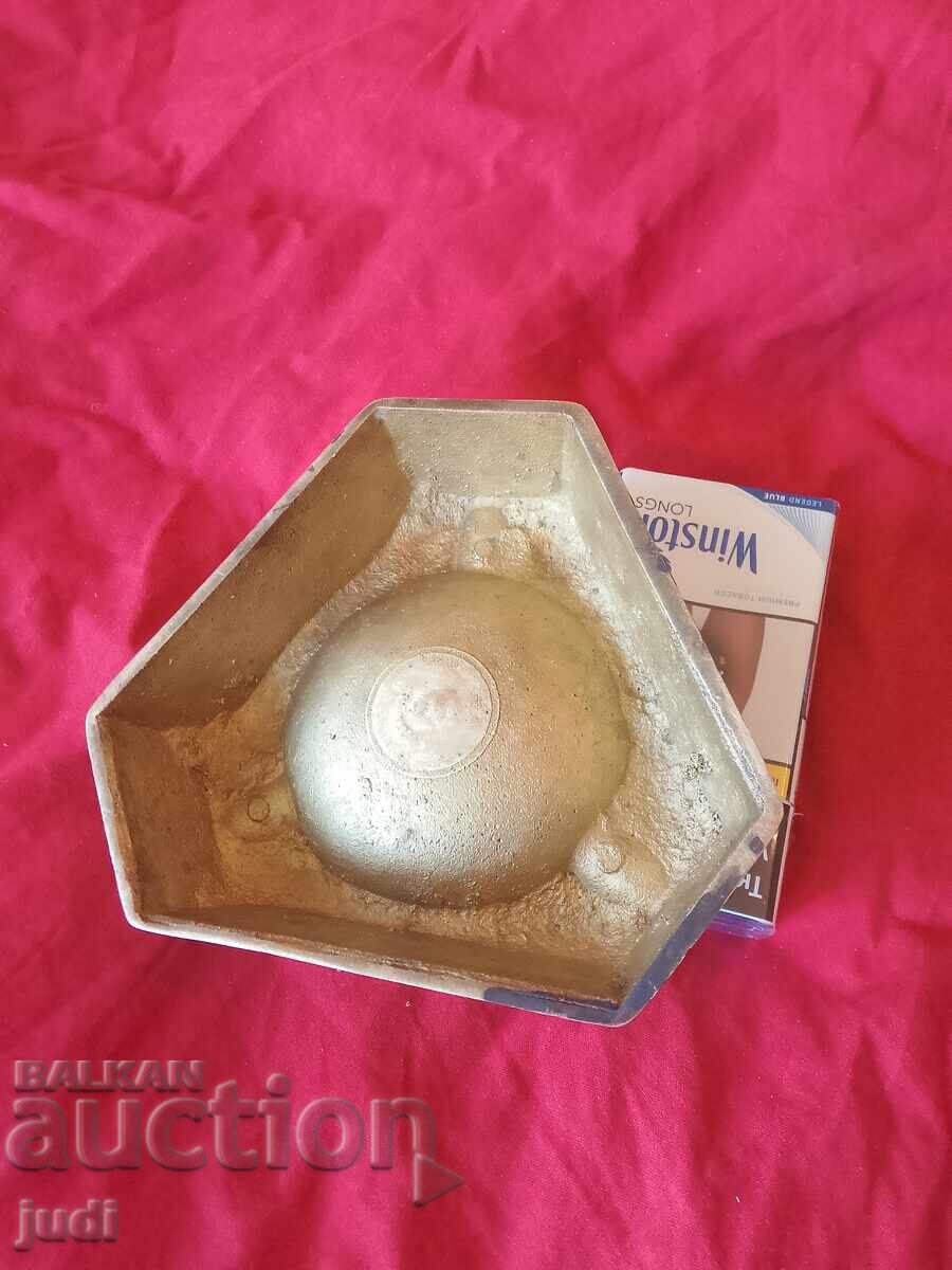 Delivery of Third Reich Great Brass Ashtray