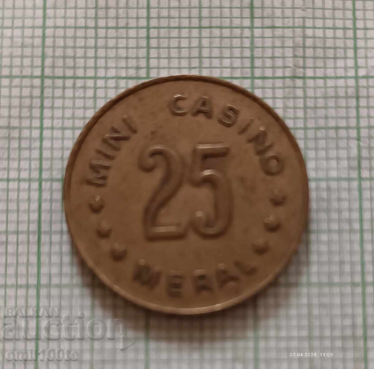 Μάρκα μίνι καζίνο Meral Μάρκα μίνι καζίνο Meral