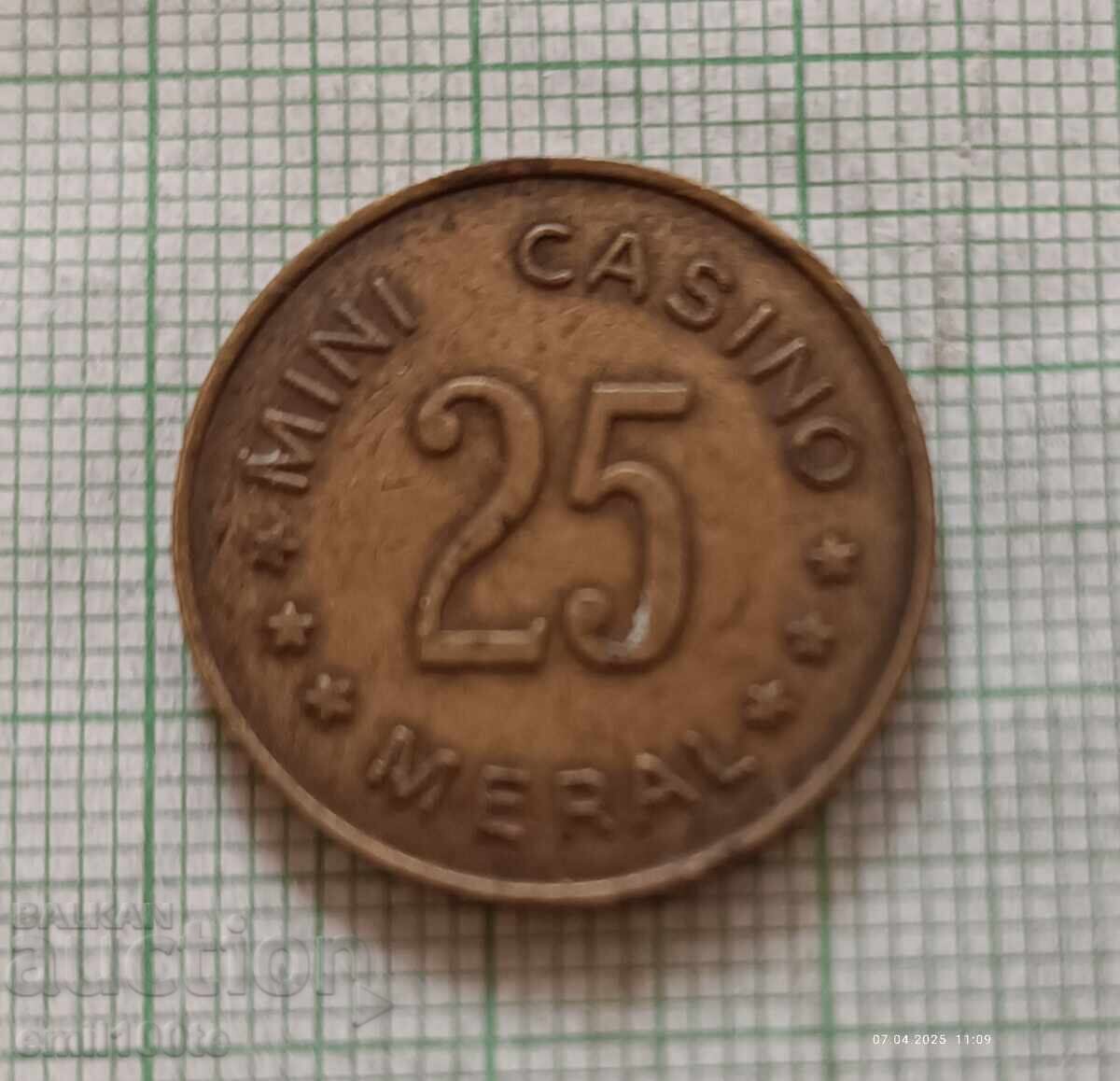 Μάρκα μίνι καζίνο Meral Μάρκα μίνι καζίνο Meral