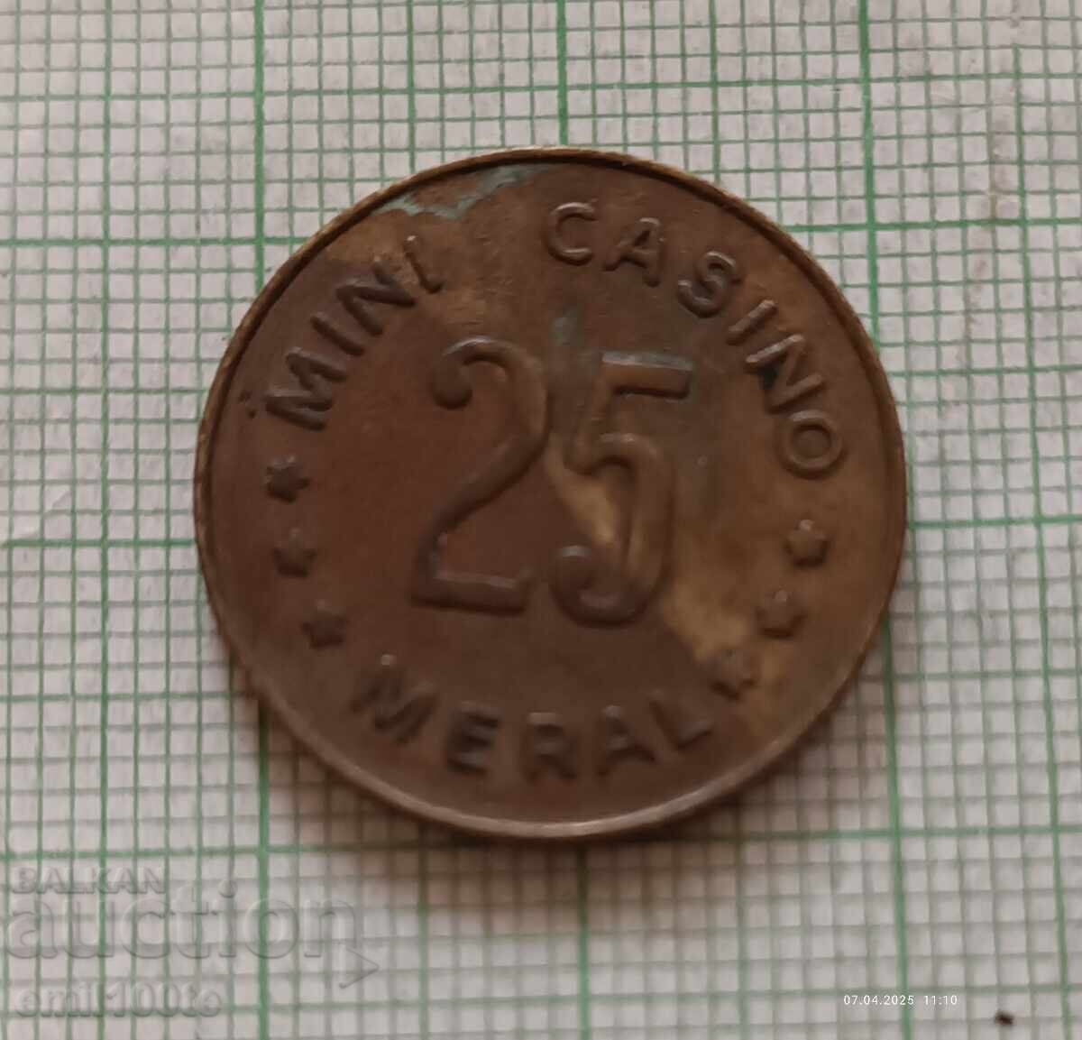 Μάρκα μίνι καζίνο Meral Μάρκα μίνι καζίνο Meral