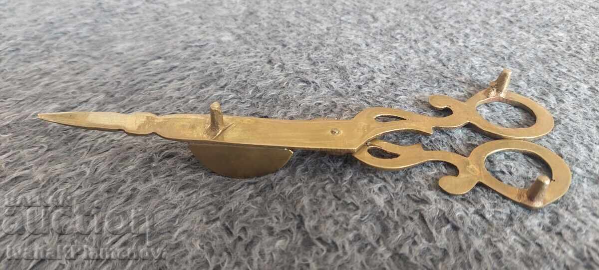 Candle Snuffer Scissors Bronze for Connoisseurs - 5