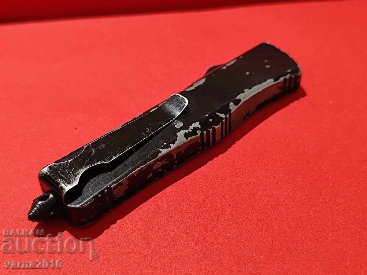CUȚIT METALIC AUTOMAT MICROTECH - 5 CUȚIT METALIC AUTOMAT MICROTECH - 5
