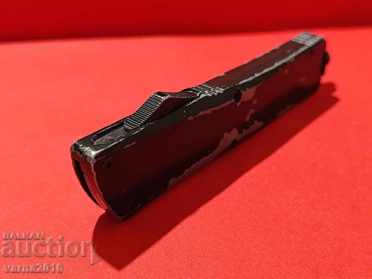 CUȚIT METALIC AUTOMAT MICROTECH - 6 CUȚIT METALIC AUTOMAT MICROTECH - 6