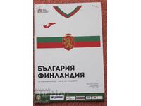 Program de fotbal Bulgaria Finlanda