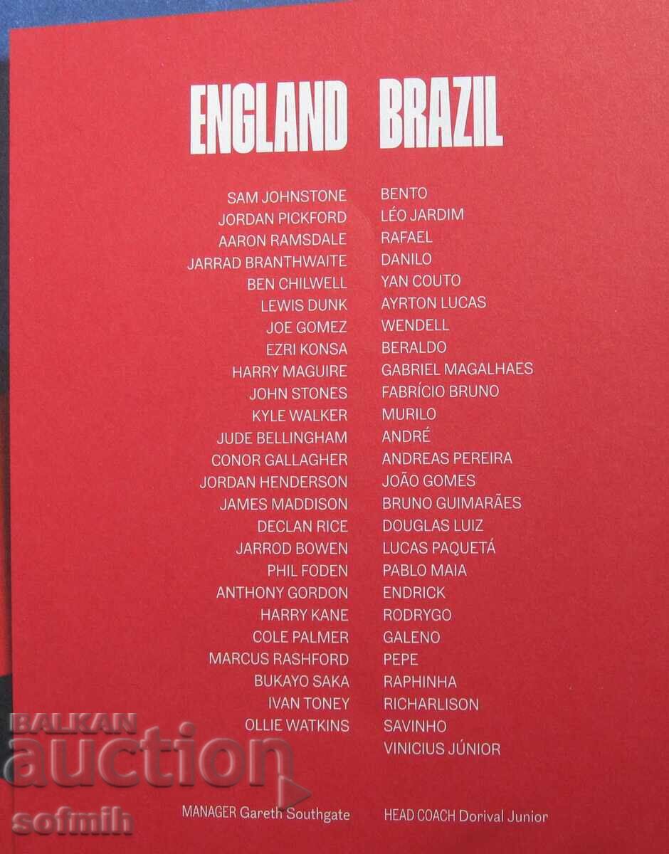 Program fotbal Anglia Brazilia - 5