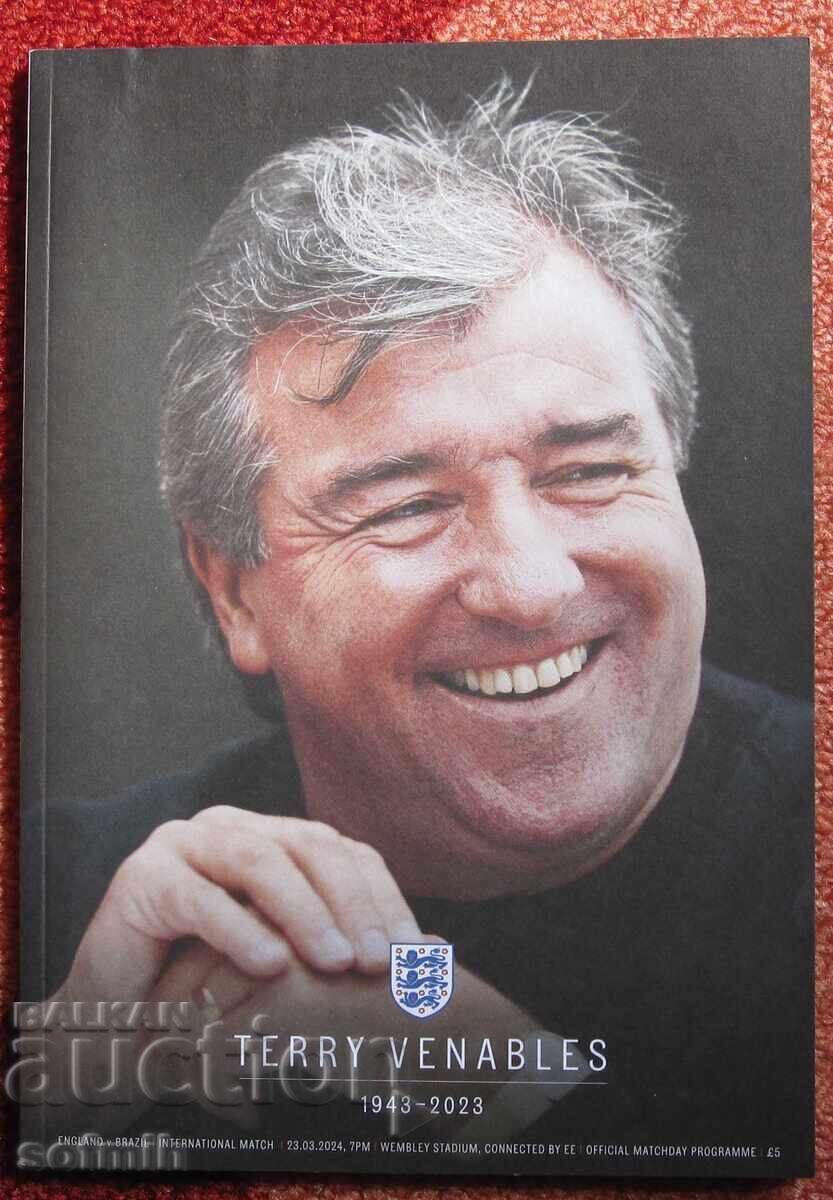 Program fotbal Anglia Brazilia