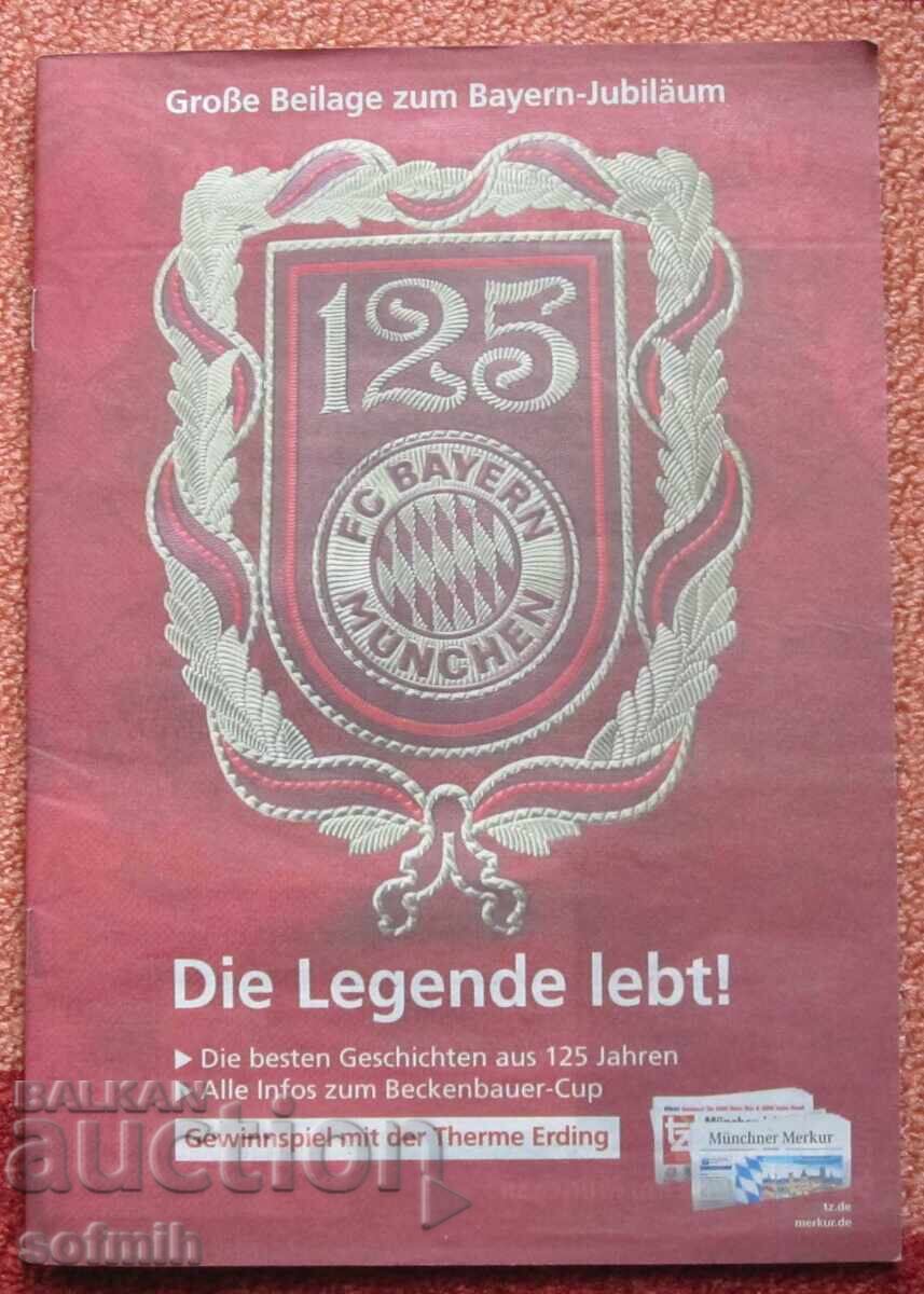 Bayern Munich Brochure 125 Years