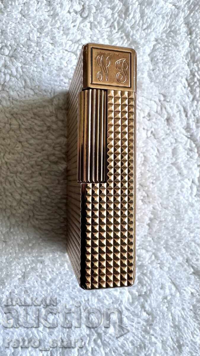 Livrarea Brichetă Dupond placată cu aur de 20 microni, funcționează! Livrarea Brichetă Dupond placată cu aur de 20 microni, funcționează!