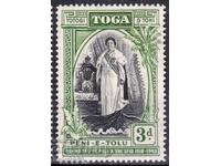 GB/TONGA-1944-Cr. SALOTE-25th Anniversary of Reign, MNH