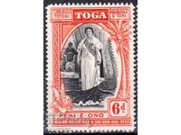 GB/TONGA-1944-Cr. SALOTE-25th Anniversary of Reign, MNH