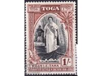 GB/TONGA-1944-Cr. SALOTE-25th Anniversary of Reign, MNH