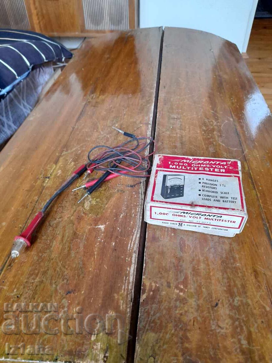 Multimetru vechi Micronita Multimetru vechi Micronita