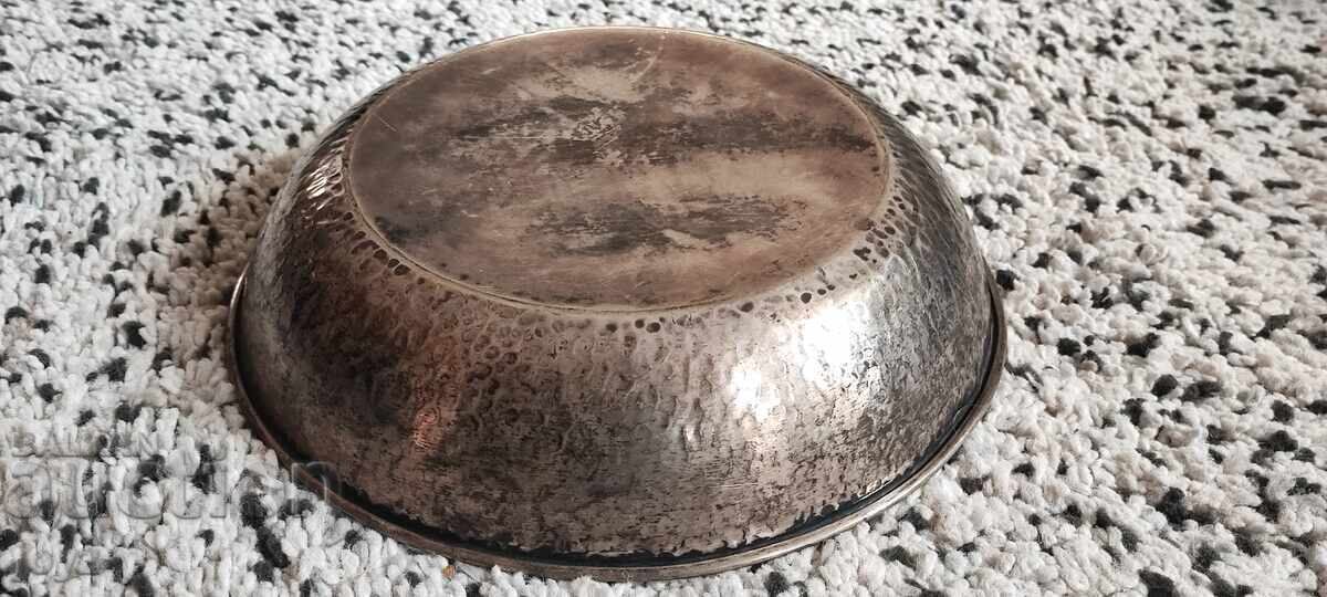 Δημοπρασία Μεγάλο Παλιό Ασημένιο (0.800) Δίσκος/ Κύπελλο 359 γραμμάρια/ Sardini Δημοπρασία Μεγάλο Παλιό Ασημένιο (0.800) Δίσκος/ Κύπελλο 359 γραμμάρια/ Sardini