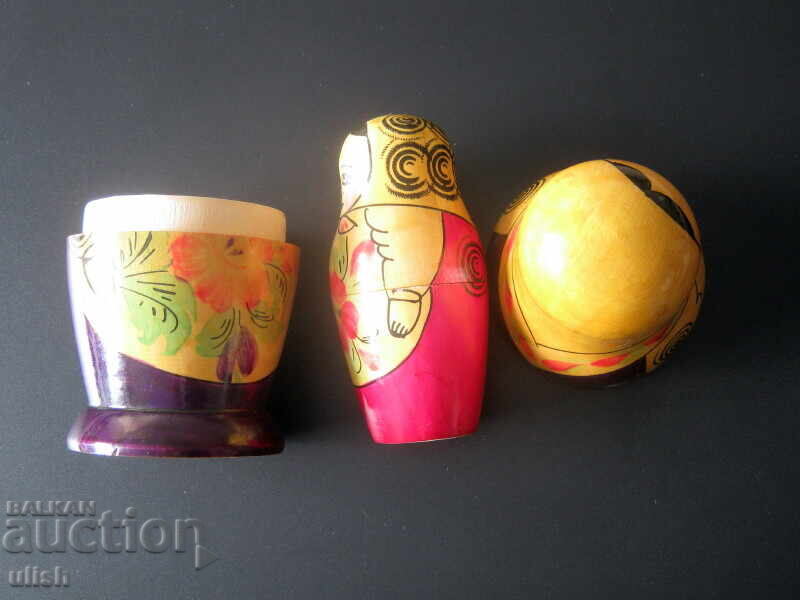Old Russian Wooden Matryoshka Doll with price 10.00 BGN | € 5.11