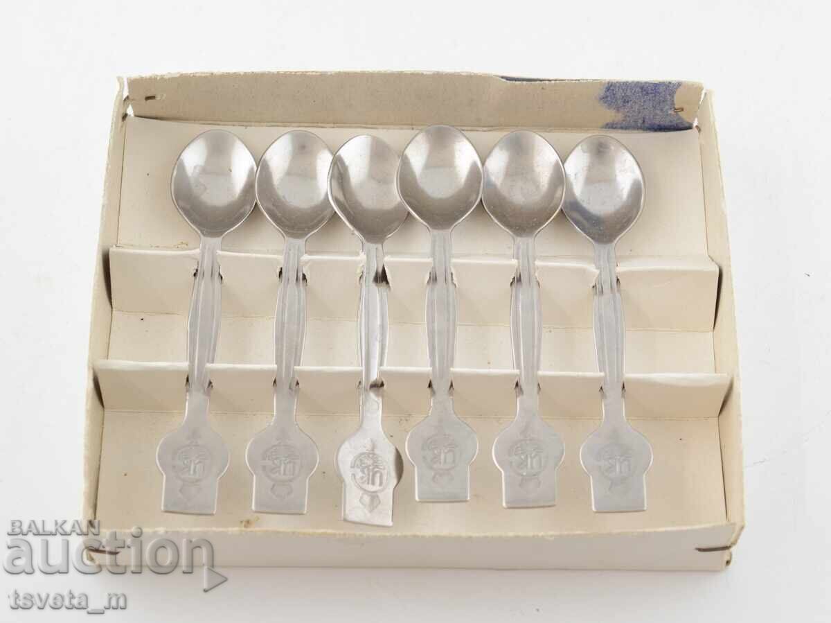 Lingurițe de colecție pentru ceai cafea 6 buc. - Sofia cu preț € 8.00 | 15.65 BGN