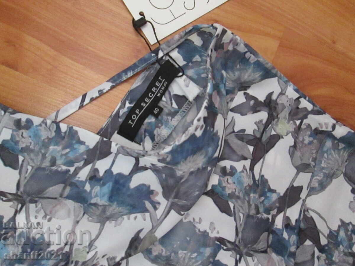 Νέα με ετικέτα γυναικεία τουνίκ από μετάξι, μέγεθος 40 (Μ) με τιμή 12.00 BGN | € 6.14