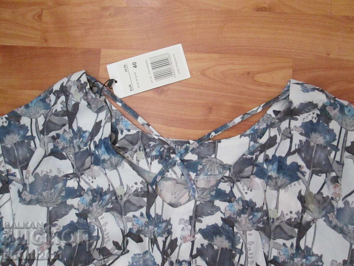 Παράδοση Νέα με ετικέτα γυναικεία τουνίκ από μετάξι, μέγεθος 40 (Μ)