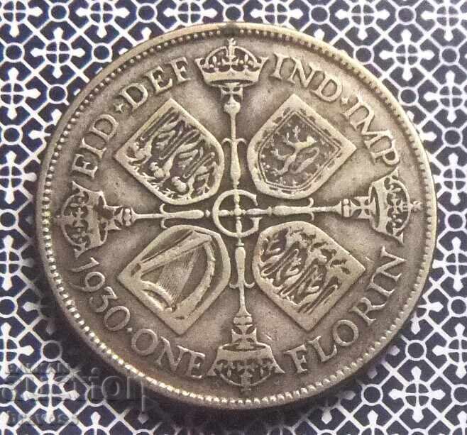 Ηνωμένο Βασίλειο - 1 φλορίνι 1930 Ηνωμένο Βασίλειο - 1 φλορίνι 1930