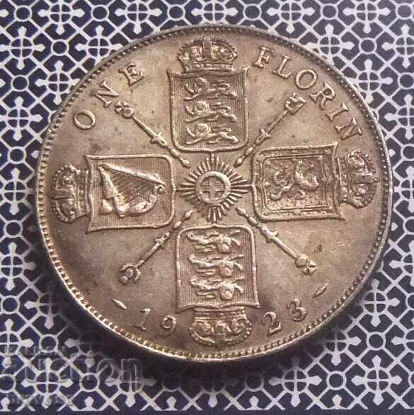 United Kingdom - 1 Florin 1923 United Kingdom - 1 Florin 1923