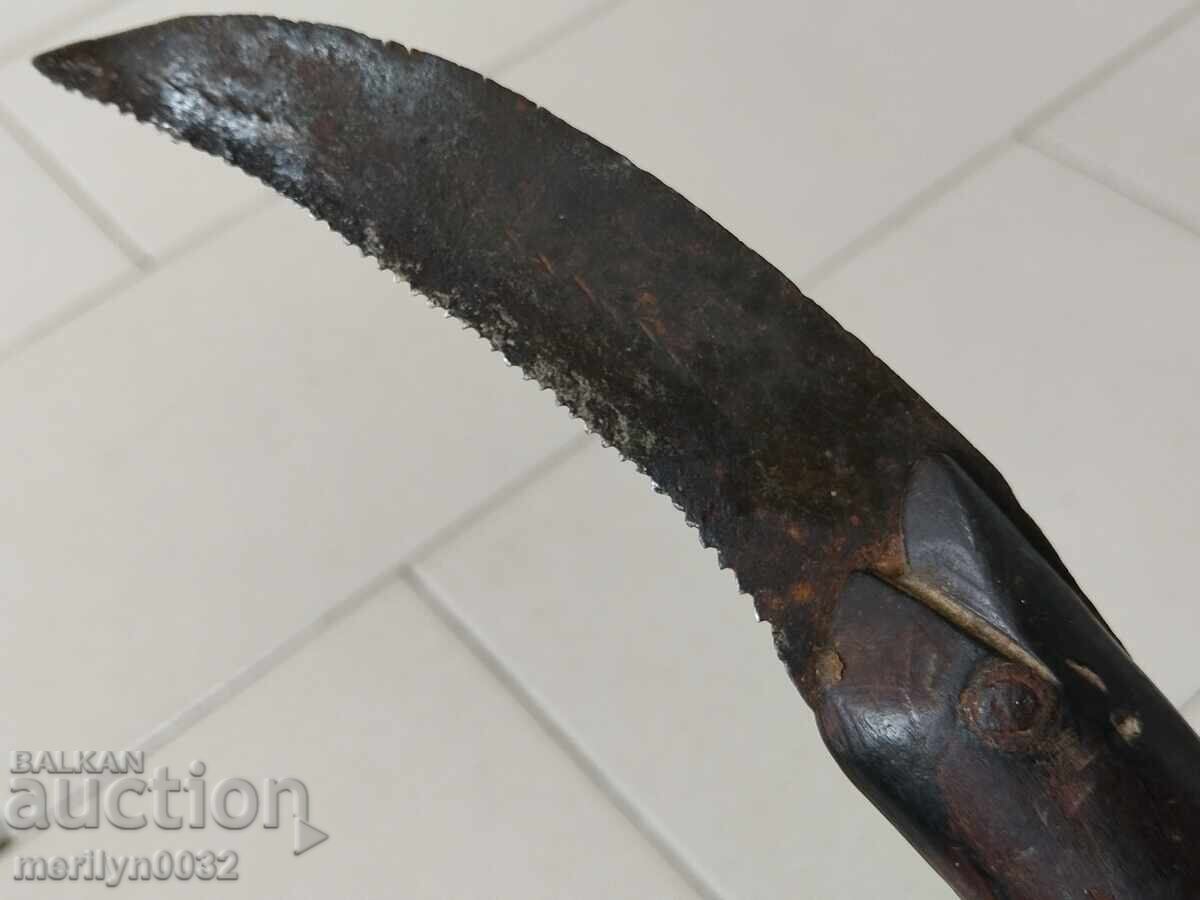 Стар нож,лозарска ножка трионче - 7