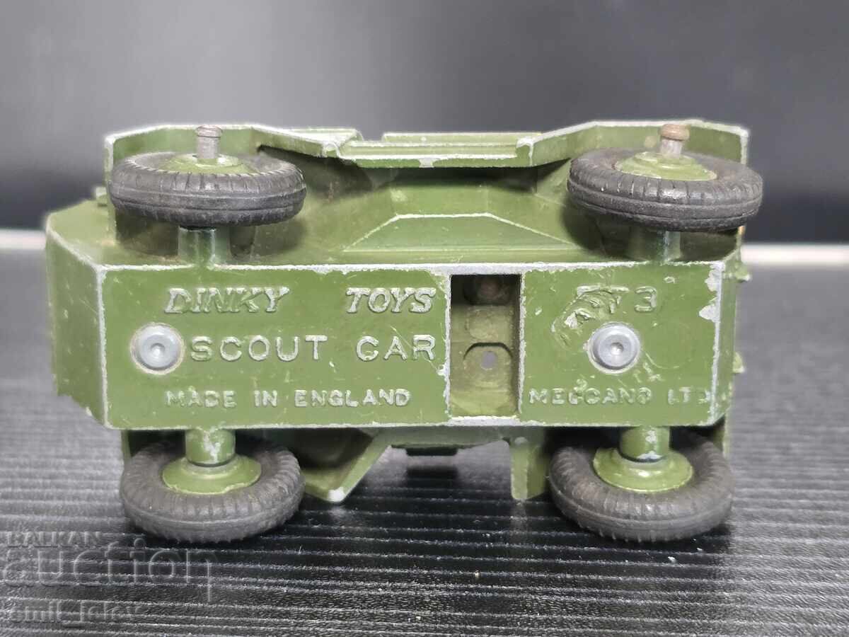 Jucării Dinky Military - Nr. 673 SCOUT CAR CU ȘOFER - 7 Jucării Dinky Military - Nr. 673 SCOUT CAR CU ȘOFER - 7
