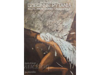 Afiș de film Polonia 1981 '' Întrebări pentru copii ''