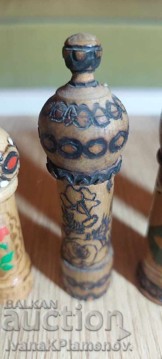 Delivery of Souvenirs wooden amulets retro for collectors 4 pieces Delivery of Souvenirs wooden amulets retro for collectors 4 pieces