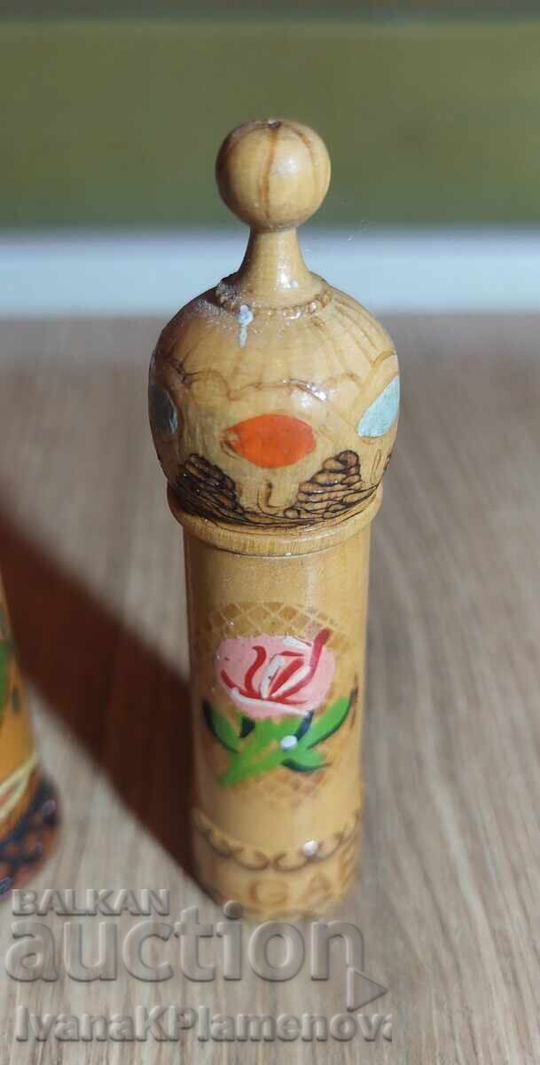 Souvenirs wooden amulets retro for collectors 4 pieces - 6 Souvenirs wooden amulets retro for collectors 4 pieces - 6