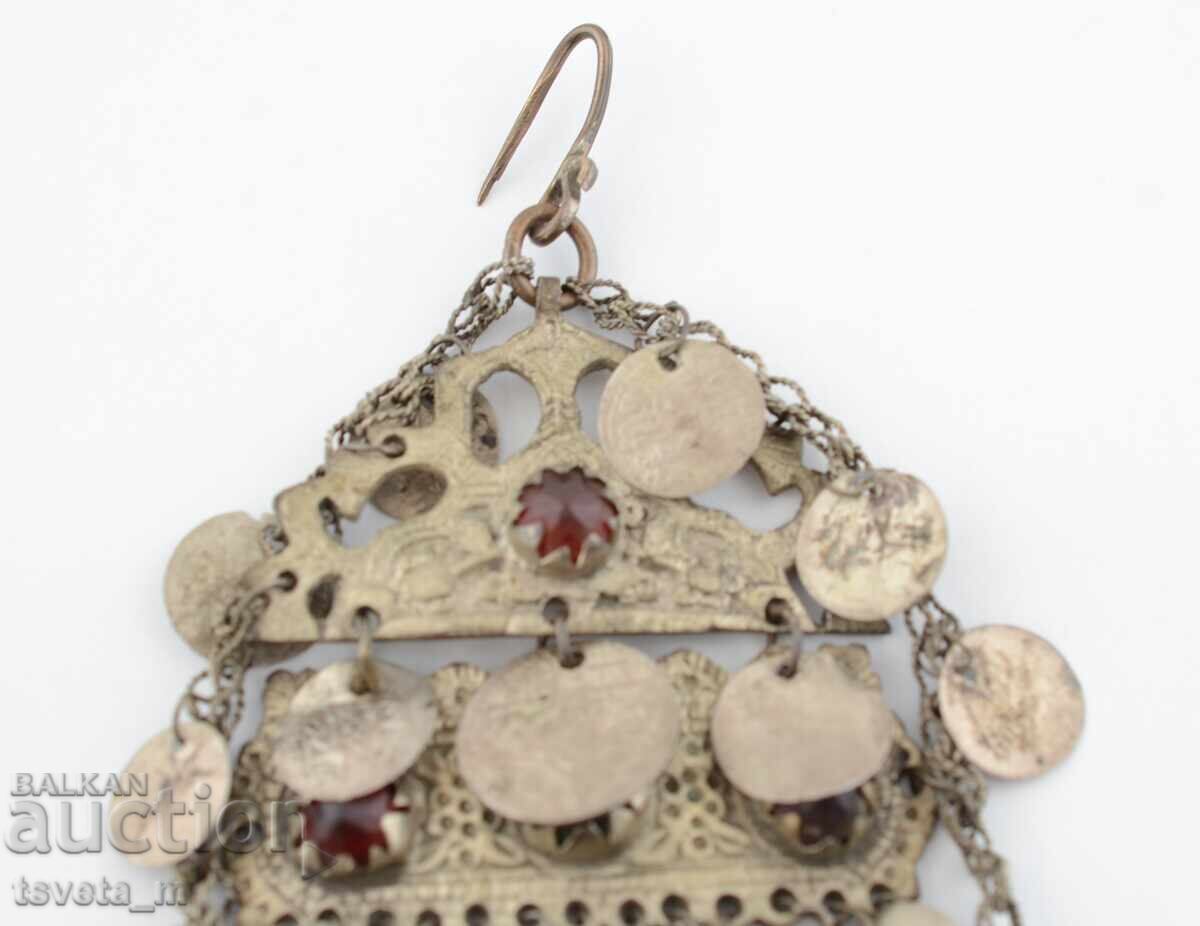 Auction  Hair ornament made of silver alloy for folk costume