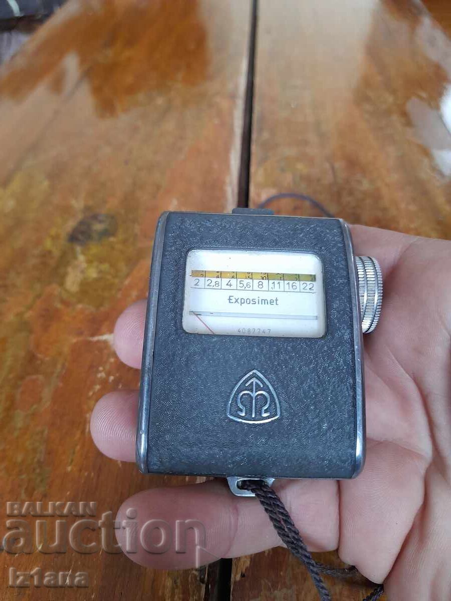 Παλαιό φωτόμετρο Exposimet με τιμή 70.00 BGN | € 35.79