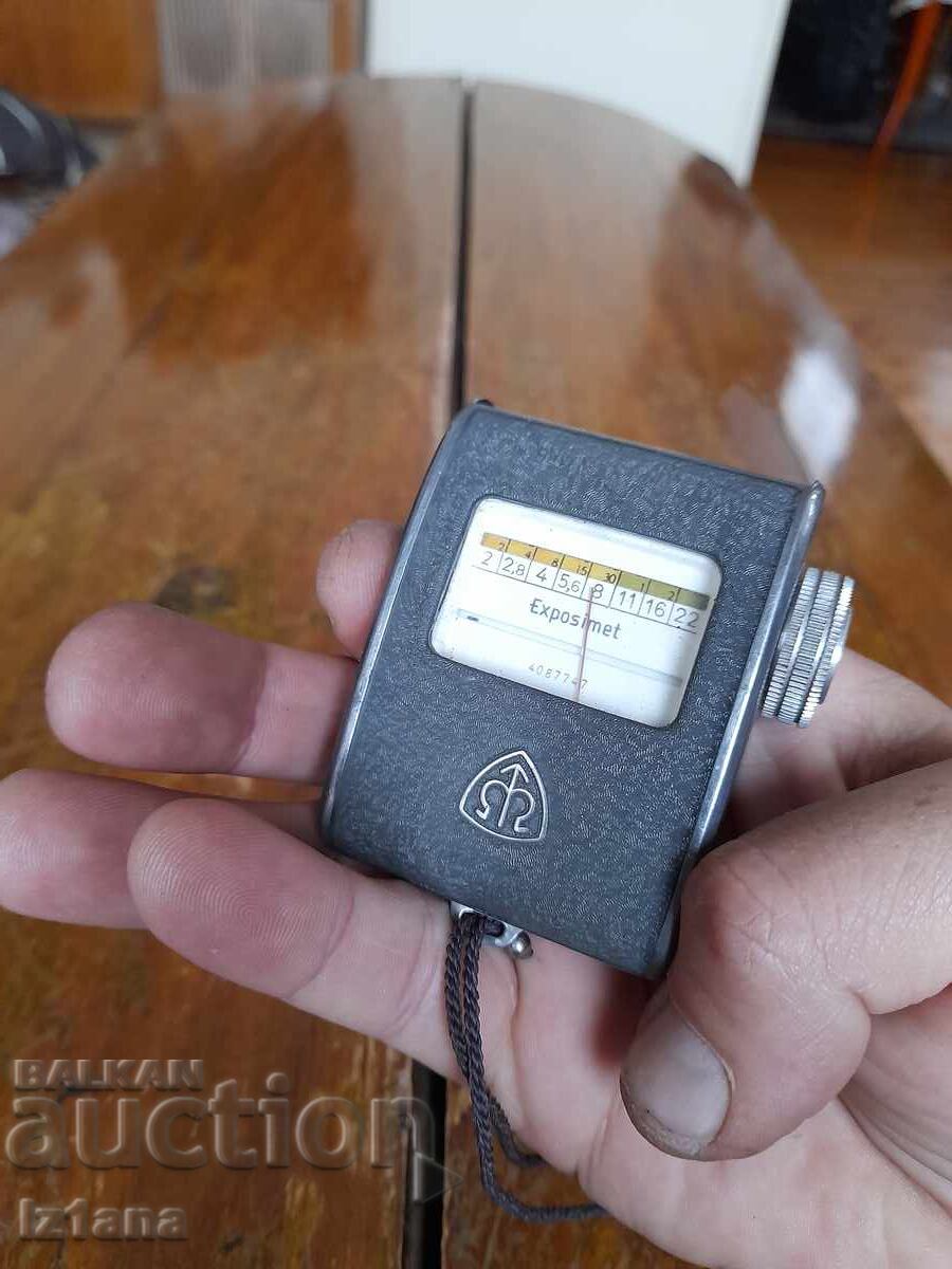 Παλαιό φωτόμετρο Exposimet - 6